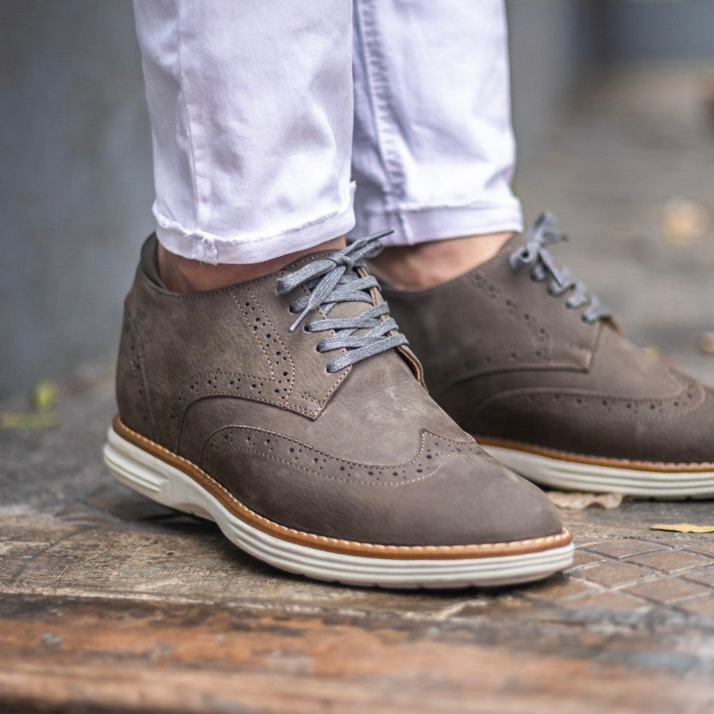 Derby Gris + 7cm