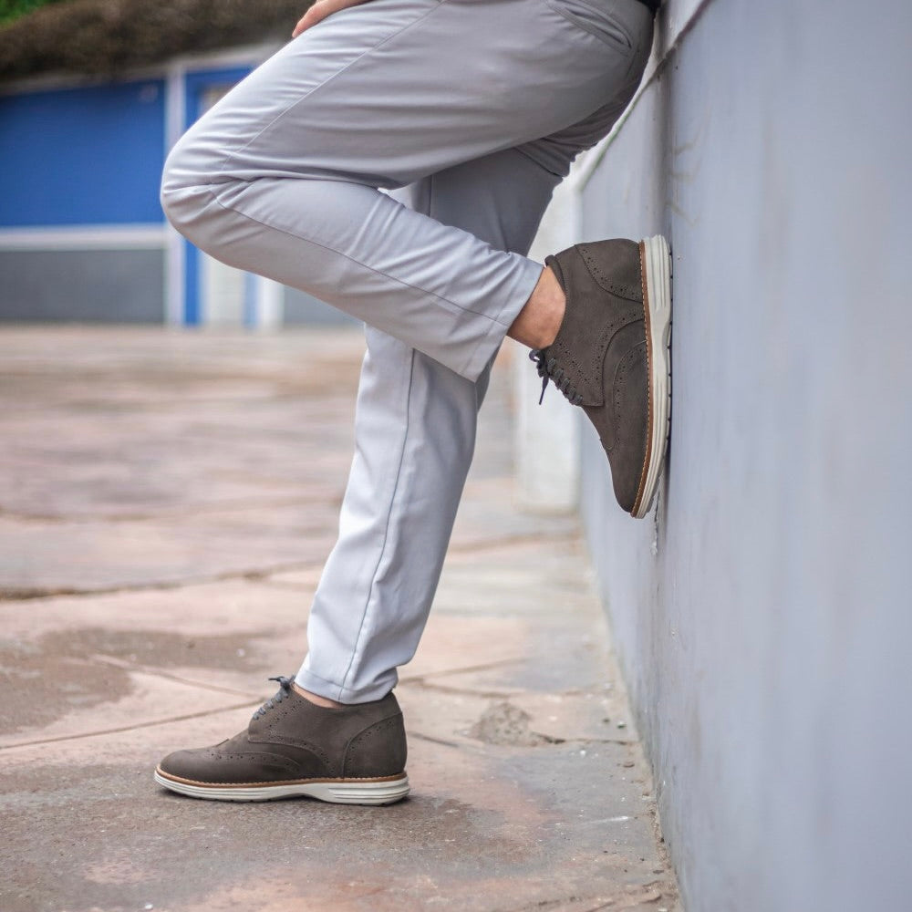 Derby Gris + 7cm